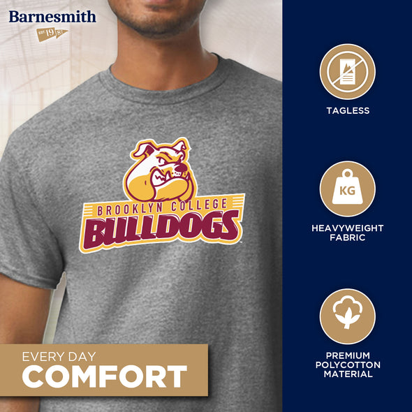 Brooklyn College Spirit T-Shirt (Charcoal Grey)