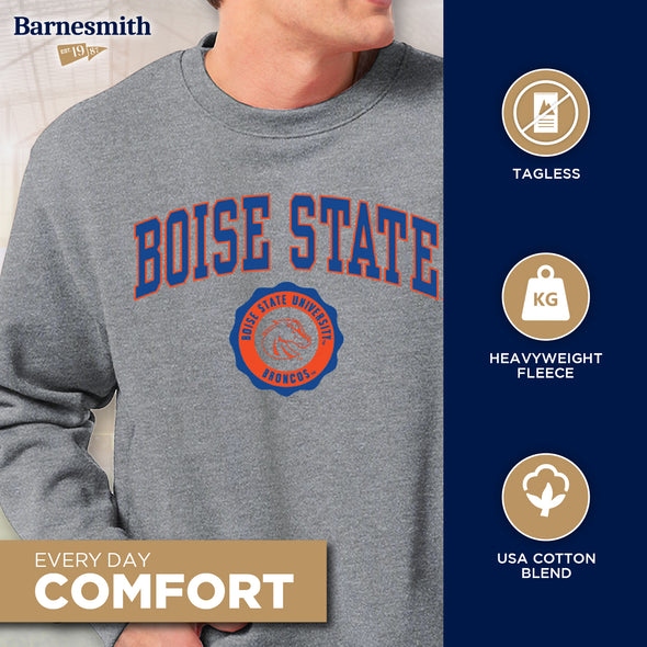 Boise State University Heritage Sweatshirt (Charcoal Grey)