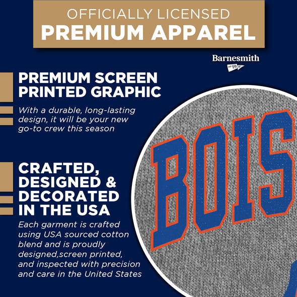 Boise State University Heritage Sweatshirt (Charcoal Grey)