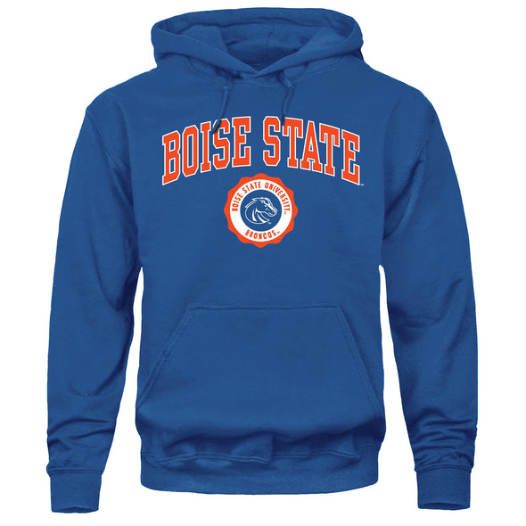 Boise State University Heritage Hooded Sweatshirt (Royal Blue)