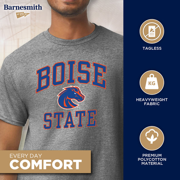 Boise State University Spirit T-Shirt (Charcoal Grey)