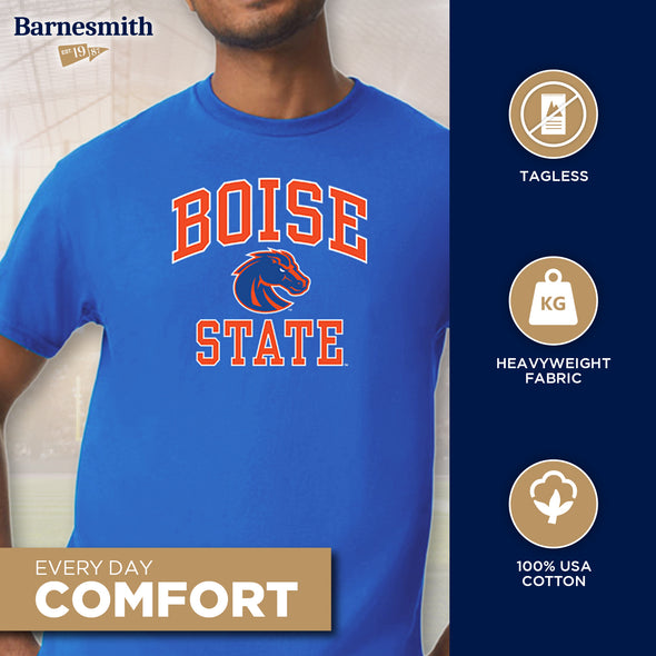 Boise State University Spirit T-Shirt (Royal Blue)