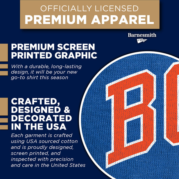Boise State University Spirit T-Shirt (Royal Blue)