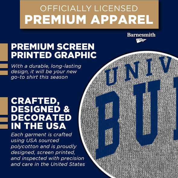 University at Buffalo Heritage T-Shirt (Charcoal Grey)