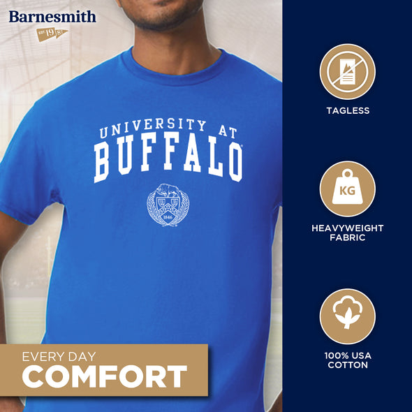 University at Buffalo Heritage T-Shirt (Royal Blue)