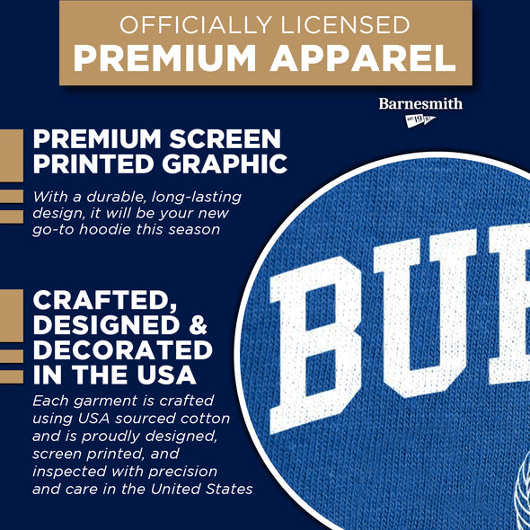 University at Buffalo Heritage Hooded Sweatshirt (Royal Blue)