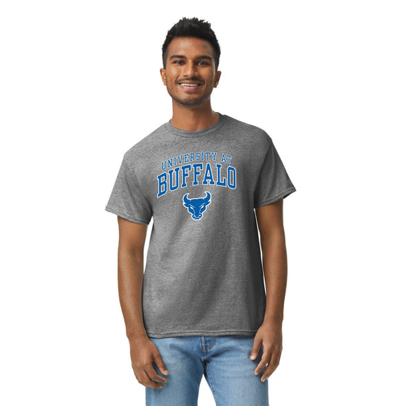 University at Buffalo Spirit T-Shirt (Charcoal Grey)