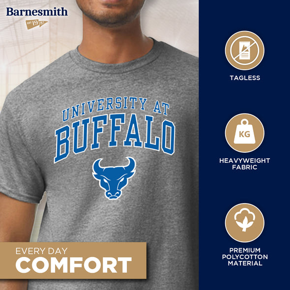 University at Buffalo Spirit T-Shirt (Charcoal Grey)