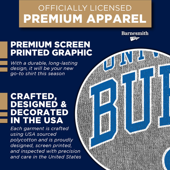 University at Buffalo Spirit T-Shirt (Charcoal Grey)