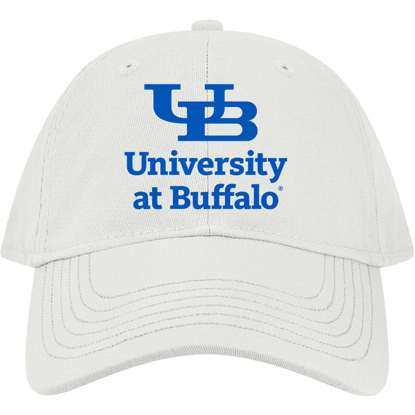 University at Buffalo Spirit Baseball Hat One-Size (White)