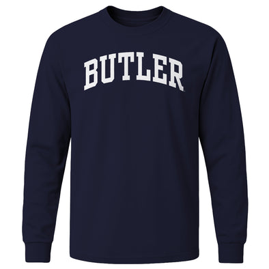 Butler University Classic Long Sleeve T-Shirt (Navy)