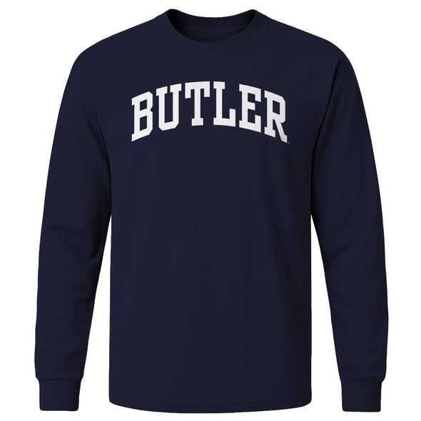 Butler University Classic Long Sleeve T-Shirt (Navy)