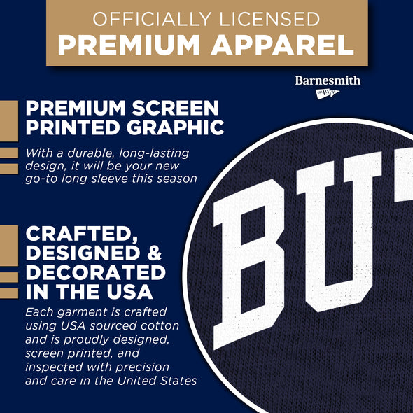 Butler University Classic Long Sleeve T-Shirt (Navy)