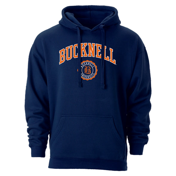 Bucknell University Heritage Hooded Sweatshirt (Navy)