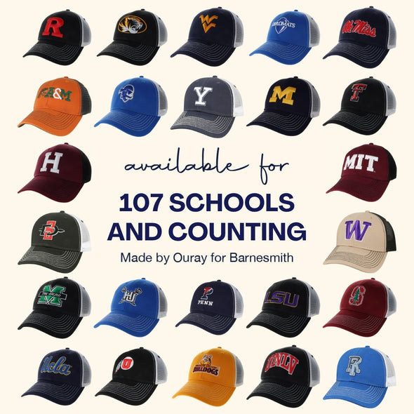 Yale University Sideline Trucker Hat One-Size (Navy/White)