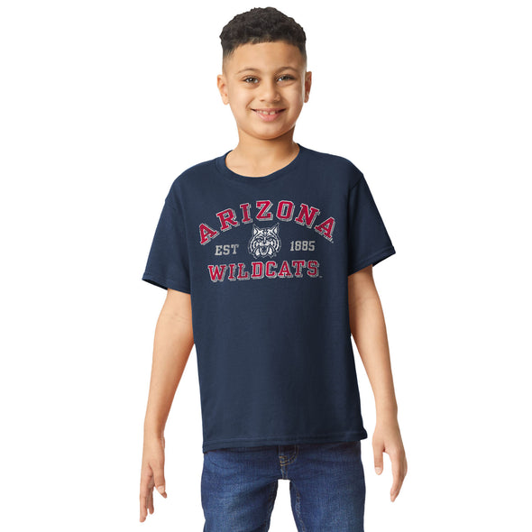 University of Arizona Short-Sleeve Youth T-Shirt (Navy)