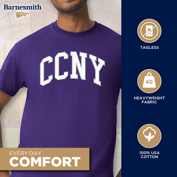 City College of New York Classic T-Shirt (Purple)