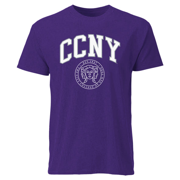 City College of New York Heritage T-Shirt (Purple)