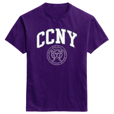 City College of New York Heritage T-Shirt (Purple)