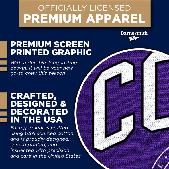 City College of New York Heritage Sweatshirt (Purple)