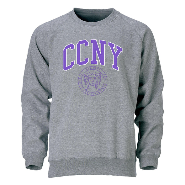 City College of New York Heritage Sweatshirt (Charcoal Grey)