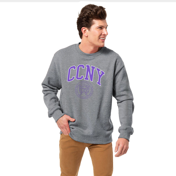 City College of New York Heritage Sweatshirt (Charcoal Grey)