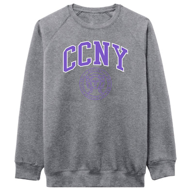 City College of New York Heritage Sweatshirt (Charcoal Grey)