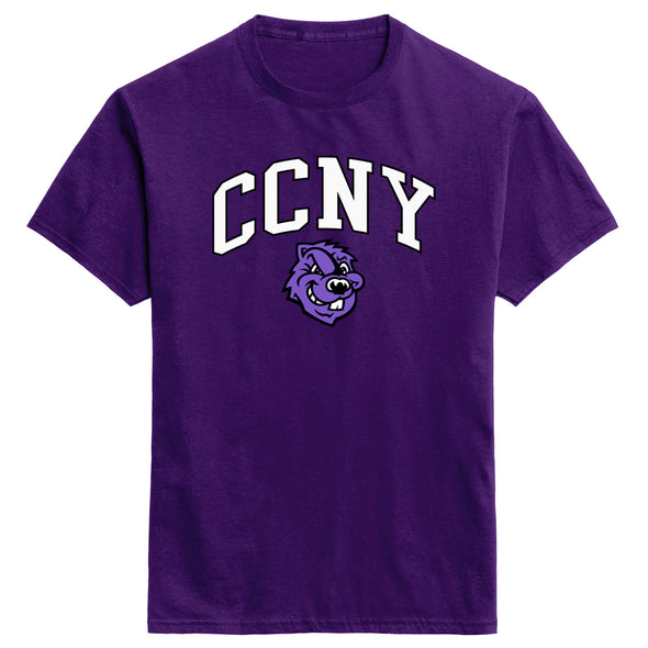 City College of New York Spirit T-Shirt (Purple)