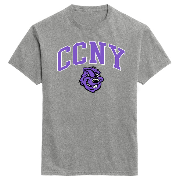 City College of New York Spirit T-Shirt (Charcoal Grey)