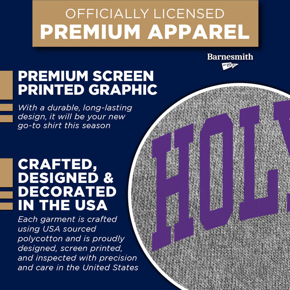 College of The Holy Cross Classic T-Shirt (Charcoal Grey)