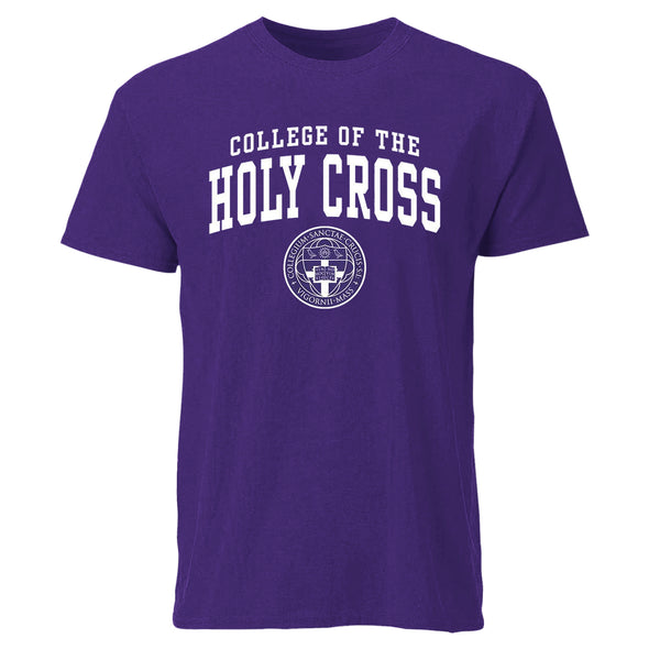 College of The Holy Cross Heritage T-Shirt (Purple)