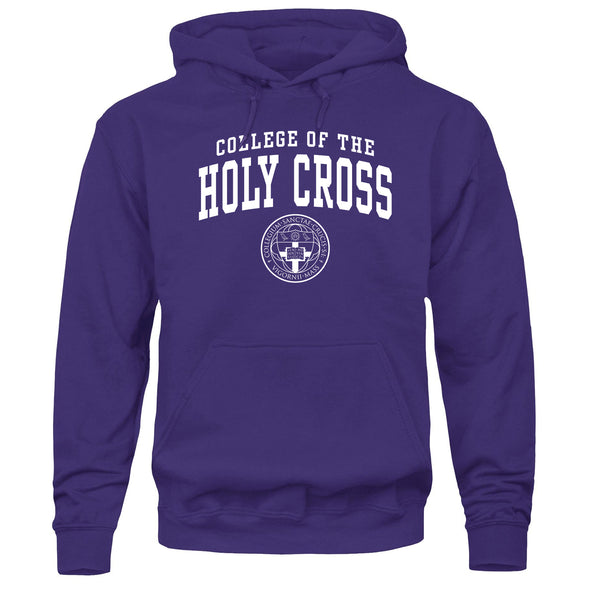 College of The Holy Cross Heritage Hooded Sweatshirt (Purple)