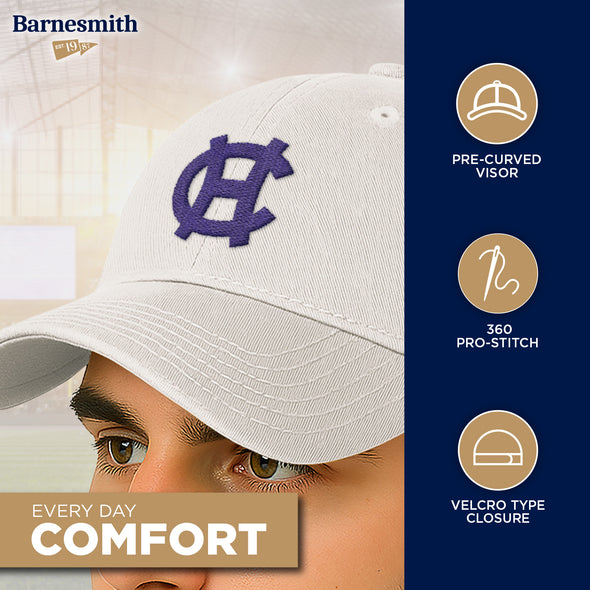 College of The Holy Cross Spirit Baseball Hat One-Size (White)