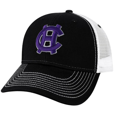 College of the Holy Cross Sideline Trucker Hat One-Size (Black/White)