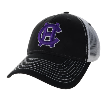 College of the Holy Cross Sideline Trucker Hat One-Size (Black/White)