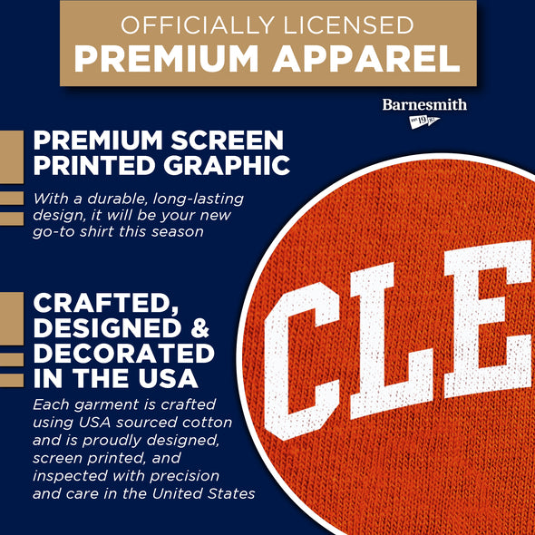Clemson University Cross Classic T-Shirt (Orange)