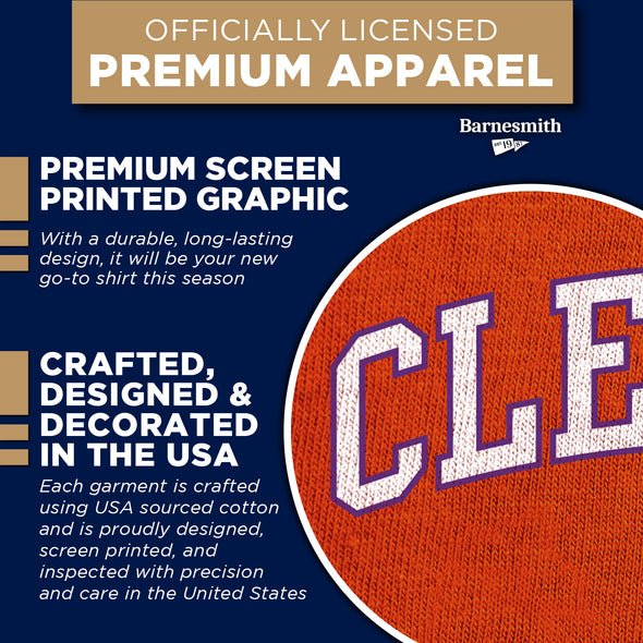 Clemson University Spirit T-Shirt (Orange)
