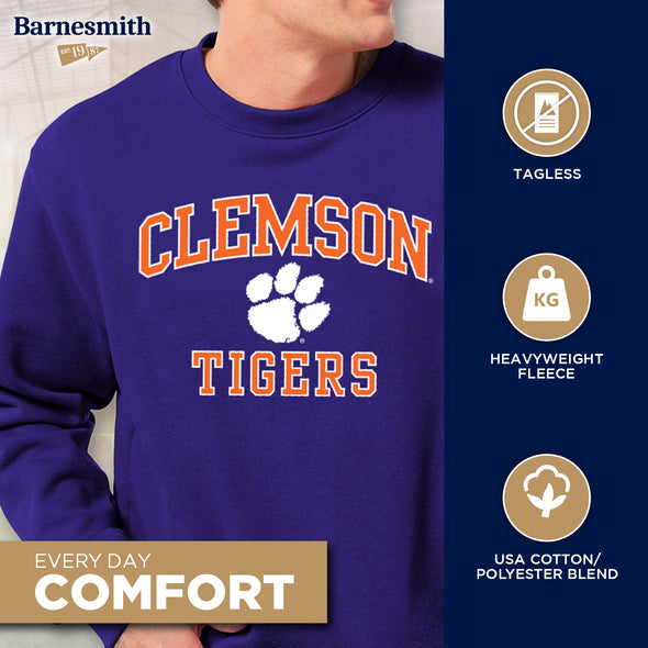 Clemson University Spirit Sweatshirt (Purple)