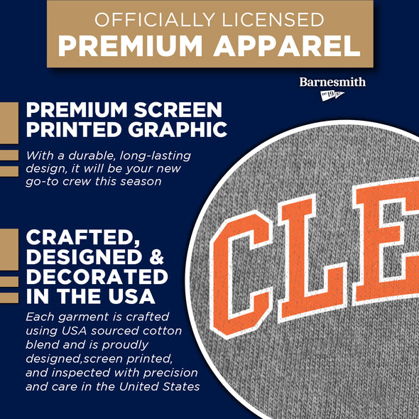 Clemson University Spirit Sweatshirt (Charcoal)