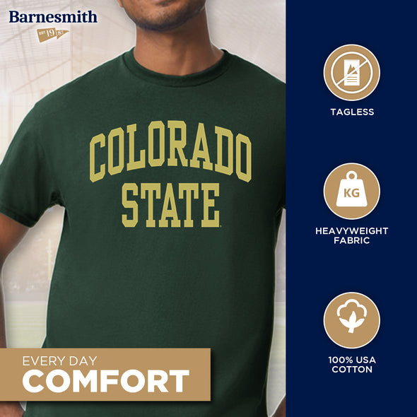 Colorado State University Classic T-Shirt (Hunter Green)