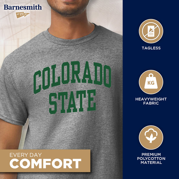 Colorado State University Classic T-Shirt (Charcoal Grey)