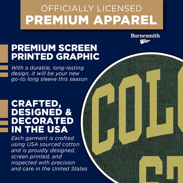 Colorado State University Classic Long Sleeve T-Shirt (Hunter Green)