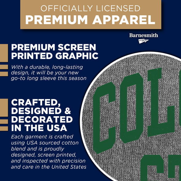 Colorado State University Classic Long Sleeve T-Shirt (Charcoal Grey)