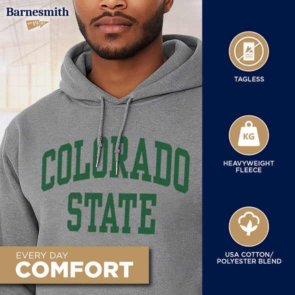 Colorado State University Classic Hood (Charcoal)