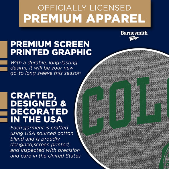 Colorado State University Heritage Long Sleeve T-Shirt (Charcoal Grey)