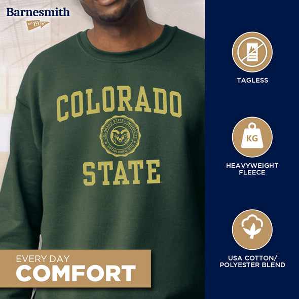 Colorado State University Heritage Sweatshirt (Hunter Green)