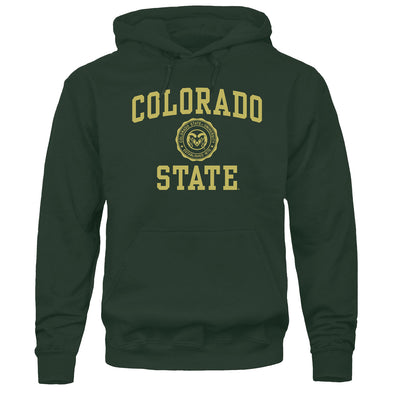 Colorado State University Heritage Hooded Sweatshirt (Hunter Green)