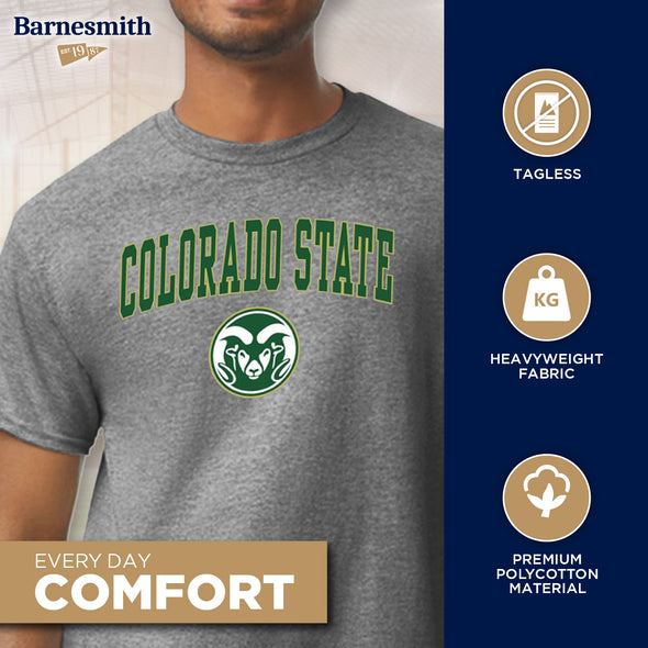Colorado State University Spirit T-Shirt (Charcoal Grey)