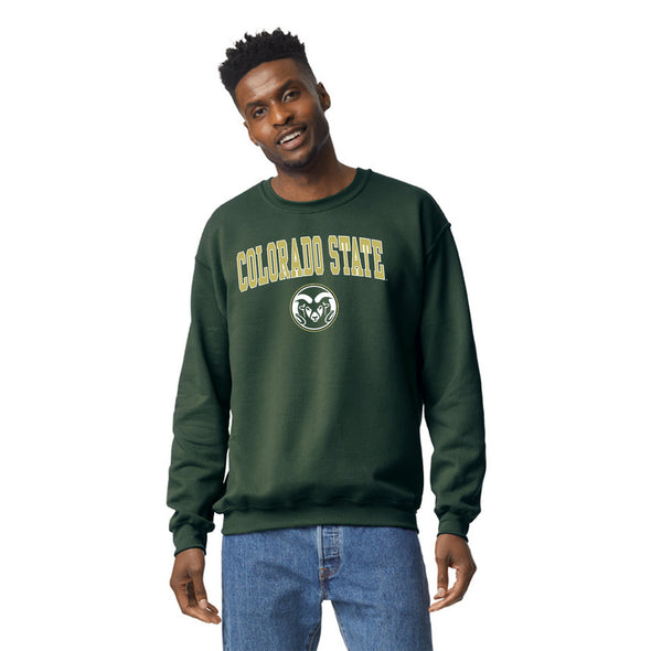 Colorado State University Spirit Sweatshirt (Hunter Green)