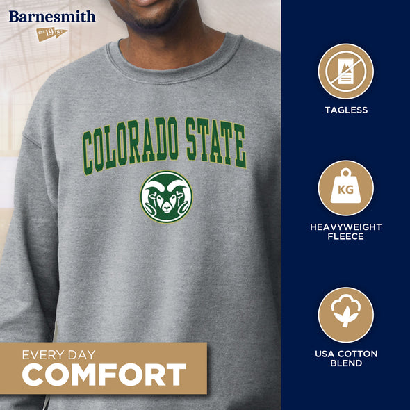 Colorado State University Spirit Sweatshirt (Charcoal Grey)
